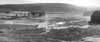Panorama �ver �lven fr�n �stra stranden, vilket visar de stora torrlagda partierna av �lvf�ran.