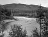 Vy �ver Var�forsen i riktning mot nordost med Torrkn�len i bakgrunden.