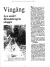 Ving�ng, byn under Bran�sbergets skugga