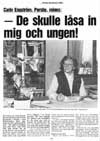 Carin Engstr�m, Persby, minns