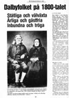 Dalbyfolket p� 1800-talet