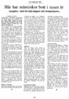 L�ngflon - k�nt f�r bj�rnj�gare och temperaturen...